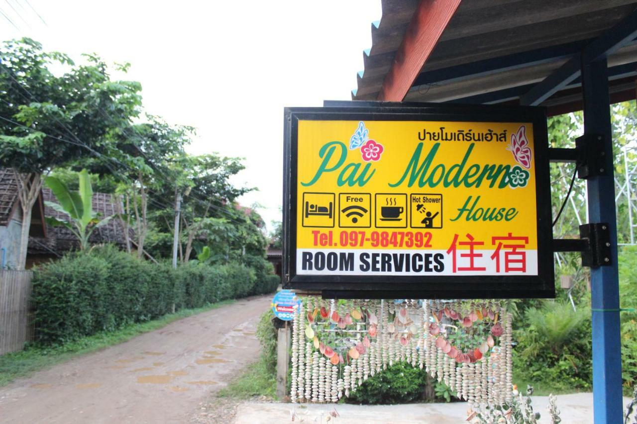 Pai Modern House Hotel Ngoại thất bức ảnh